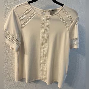 NEW ivory H&M top